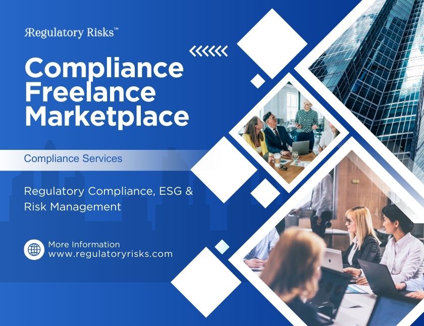 Compliance Freelance Marketplace: Regulatory Compliance, ESG & Risk Management